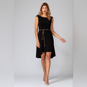 Joseph Ribkoff Dress Style 193010 Plus Size Made In Canada Size 20 asymmetric